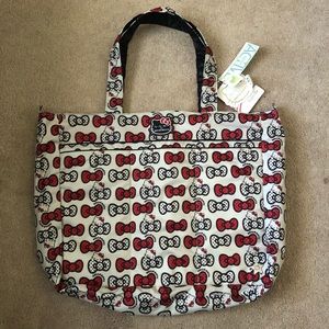 JuJuBe Super Be Limited Print Hello Kitty Tote